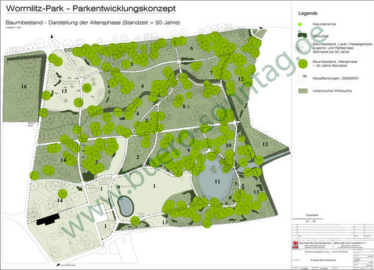 Wormlitz-Park Baumbestand (Bild: 1/2)